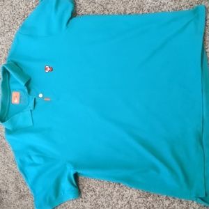 Nike golf tiger woods polo green size men Large